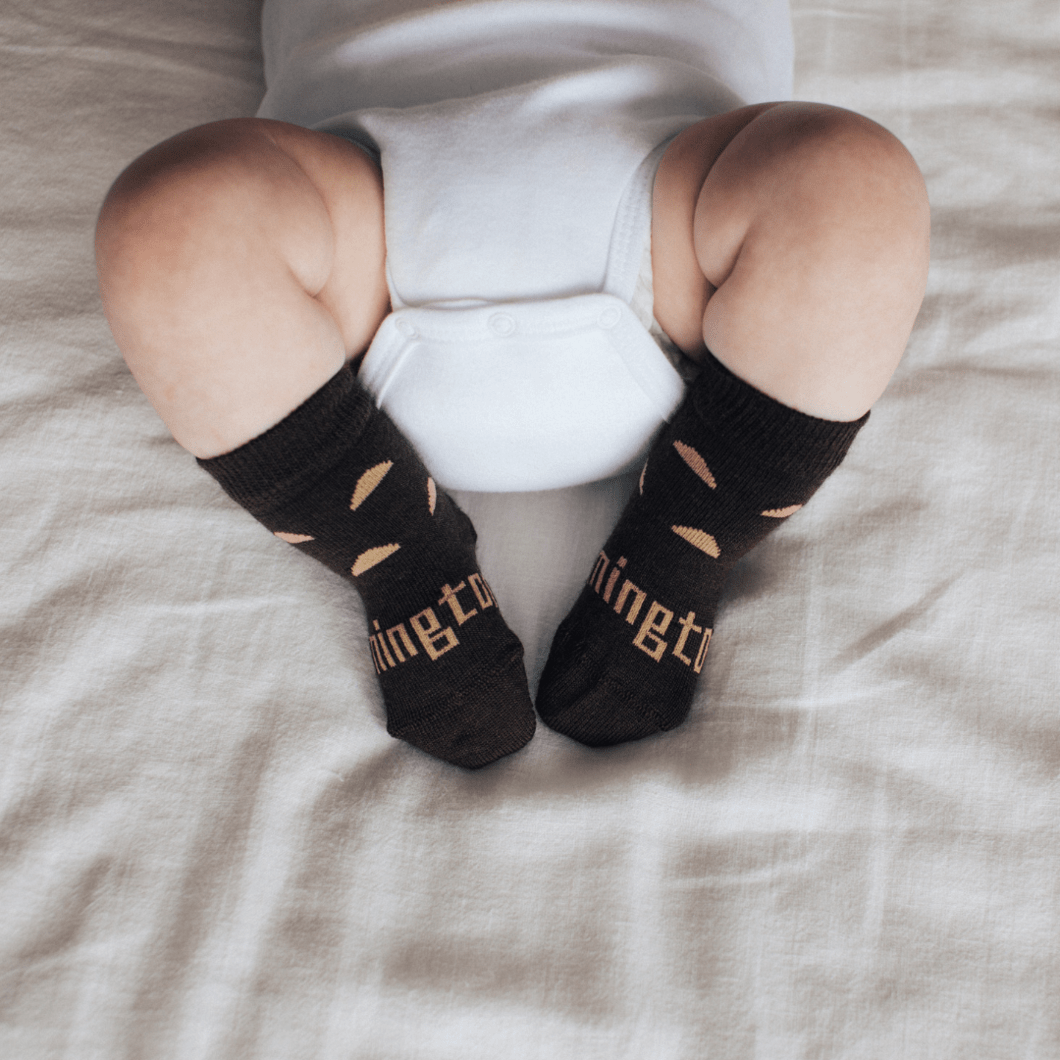 2020 Lamington Merino Wool Crew Socks (Multiple Patterns) - Naked Baby Eco Boutique