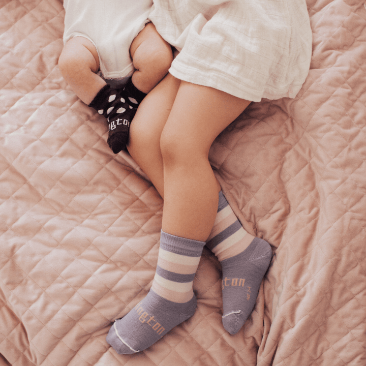 2020 Lamington Merino Wool Crew Socks (Multiple Patterns) - Naked Baby Eco Boutique