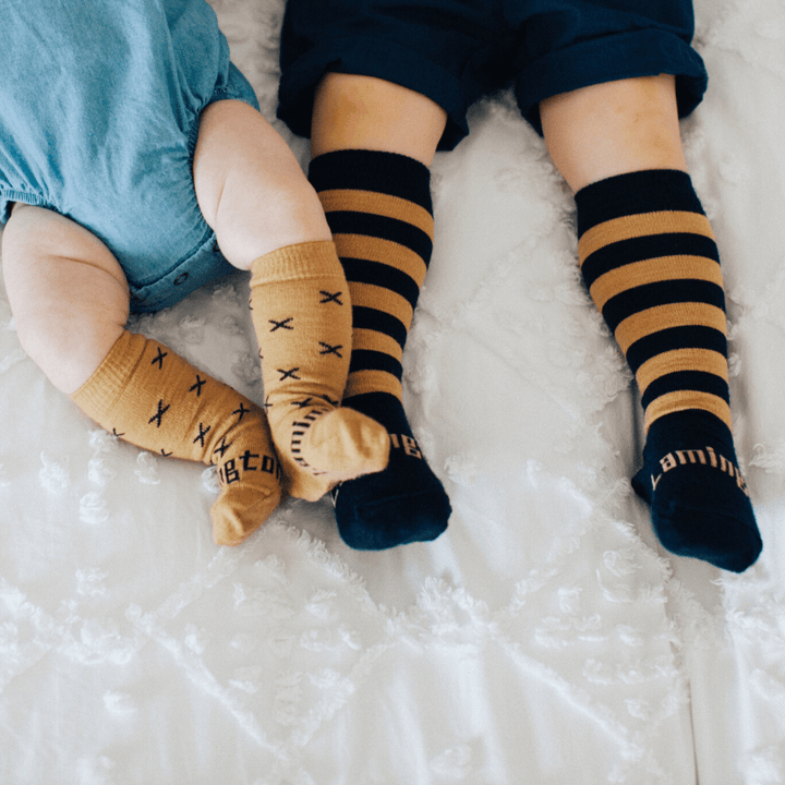 2020 Lamington Merino Wool Crew Socks (Multiple Patterns) - Naked Baby Eco Boutique