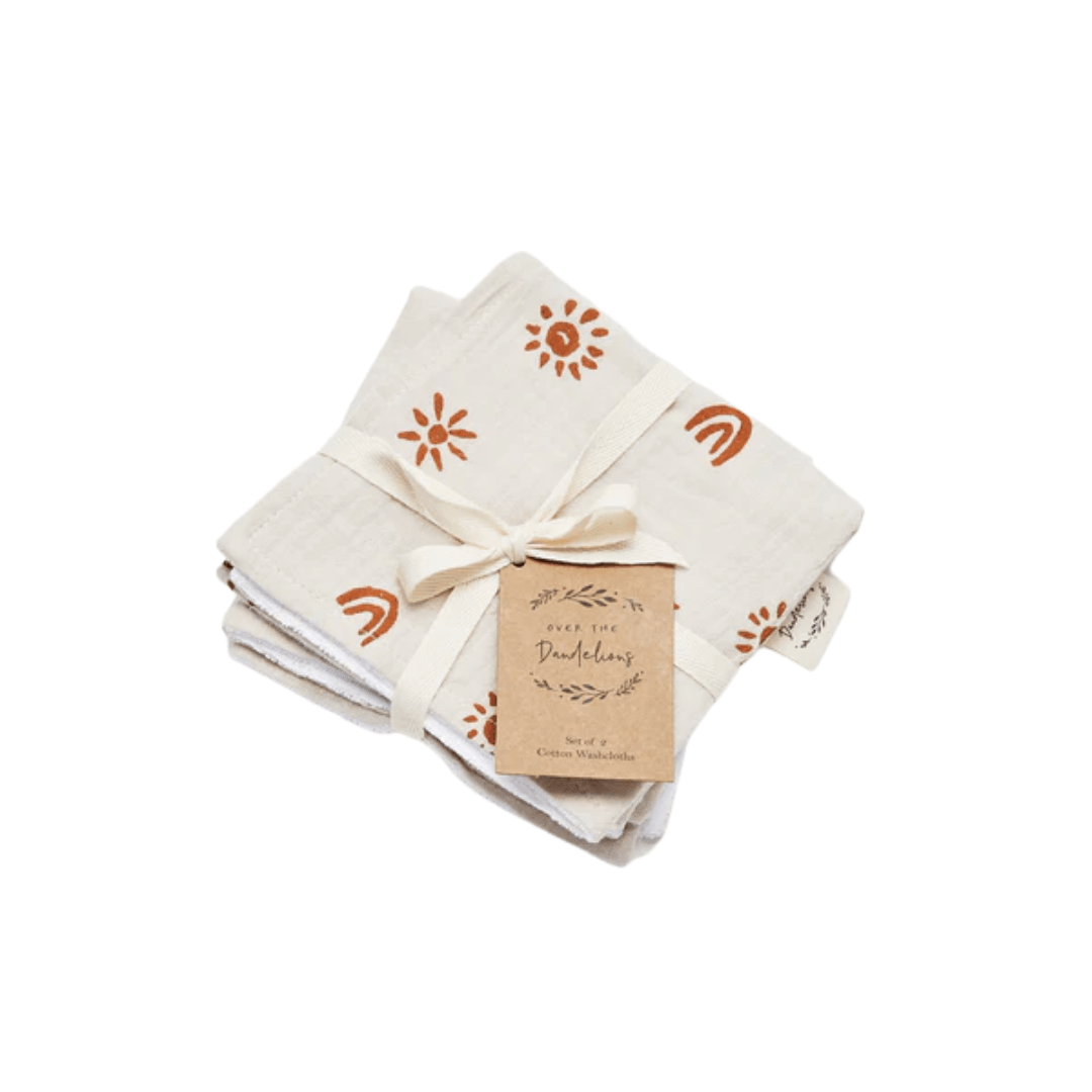 Over-The-Dandelions-Organic-Muslin-Washcloths-2-Pack-With-Tag-Naked-Baby-Eco-Boutique