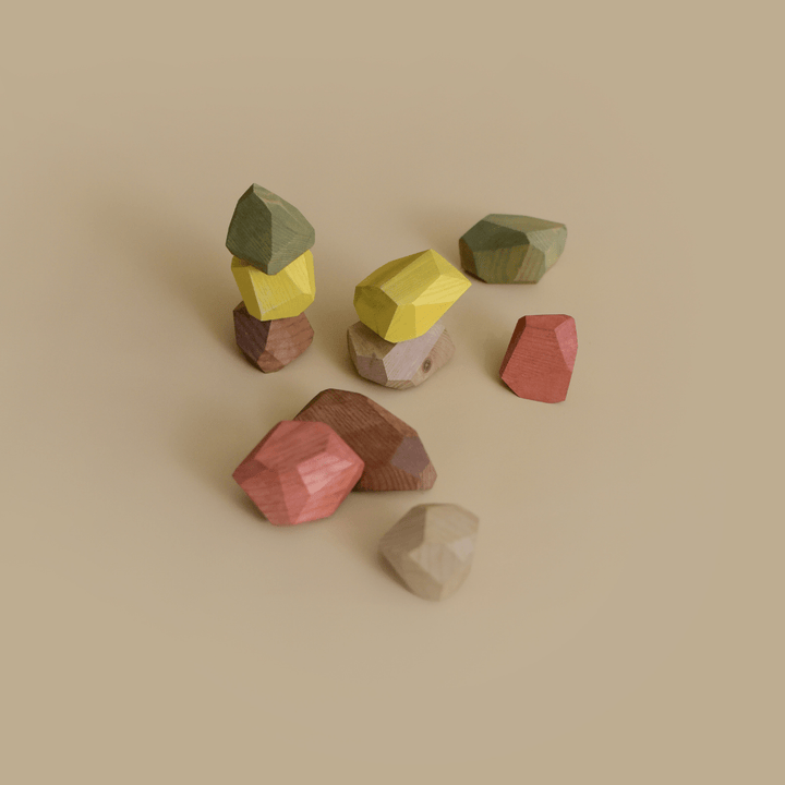 MinMin Copenhagen Balancing Stones (Multiple Variants) - Naked Baby Eco Boutique