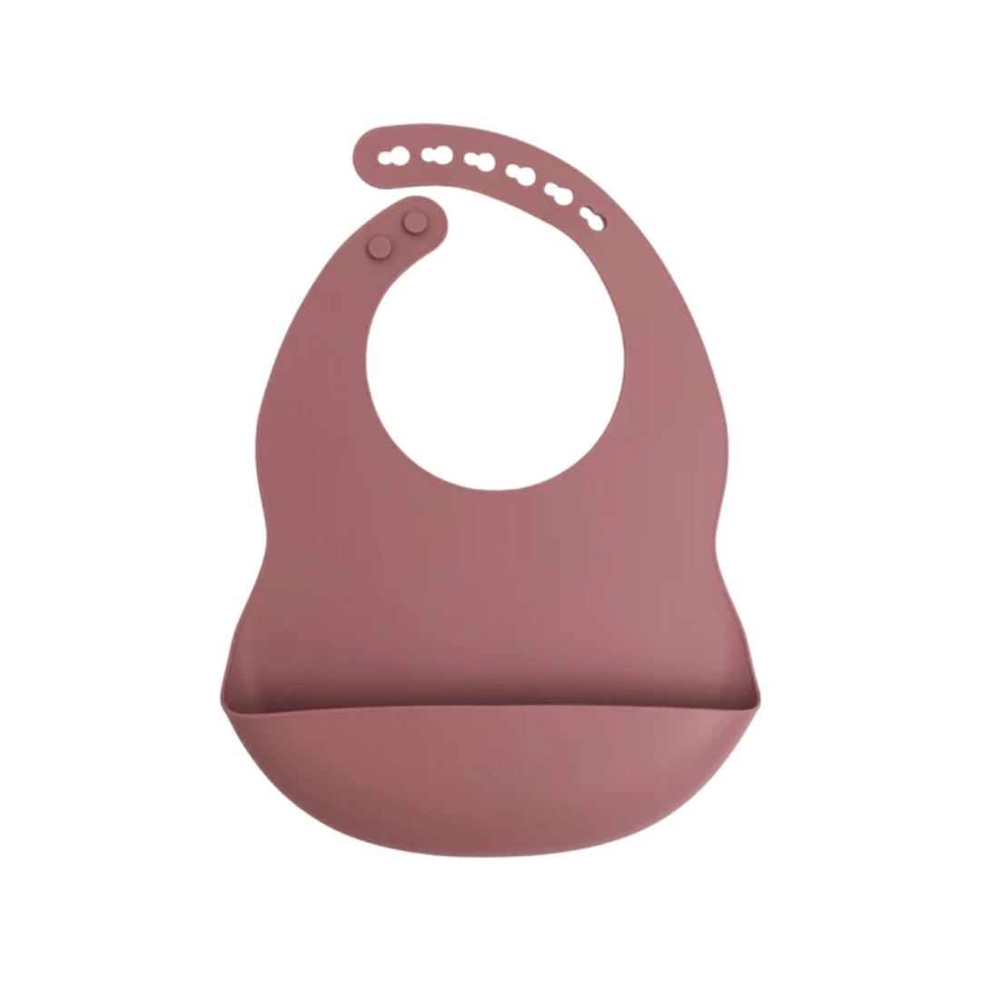 Petite-Eats-Medium-Silicone-Baby-Bib-Dusky-Rose-Naked-Baby-Eco-Boutique