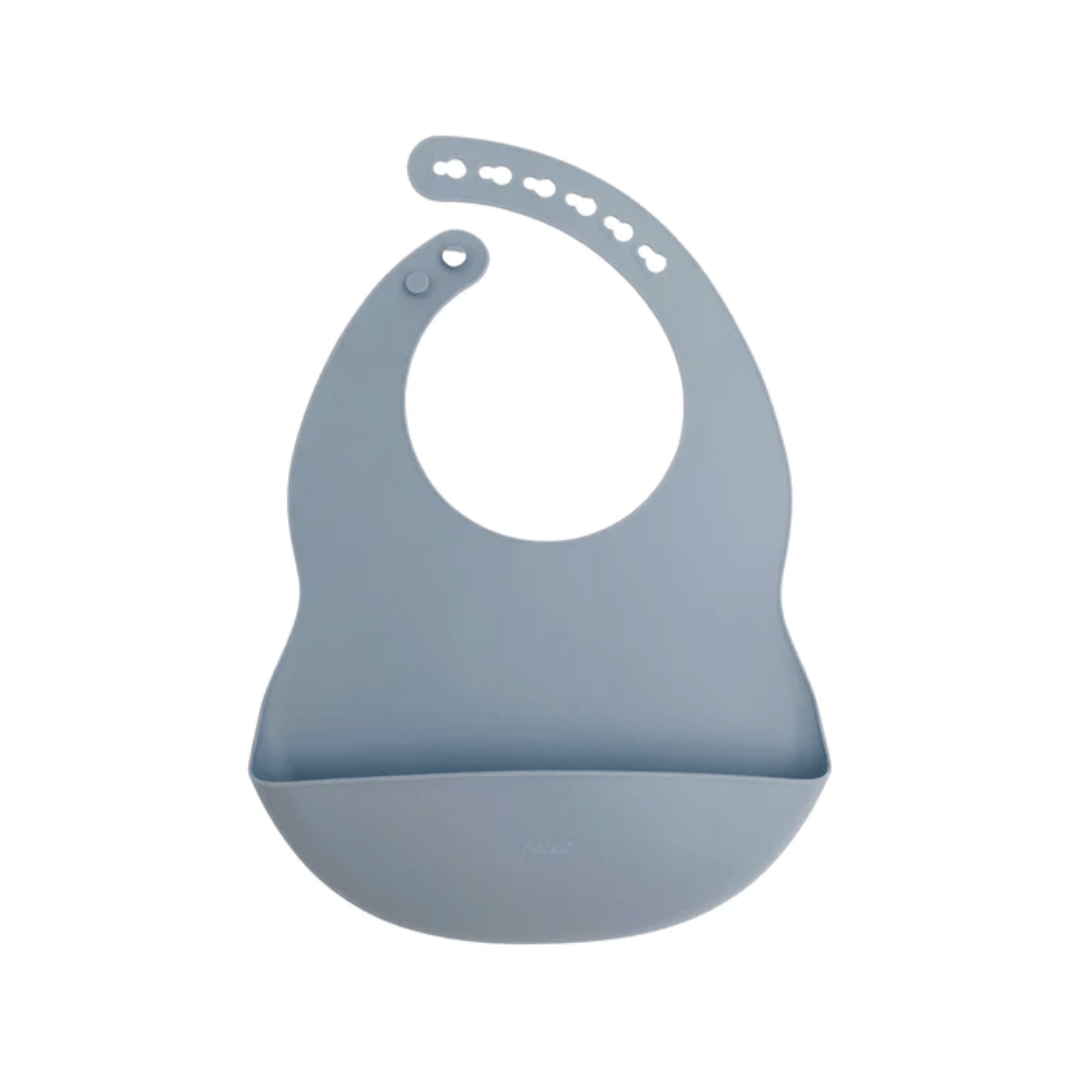 Petite-Eats-Medium-Silicone-Baby-Bib-Pewter-Naked-Baby-Eco-Boutique