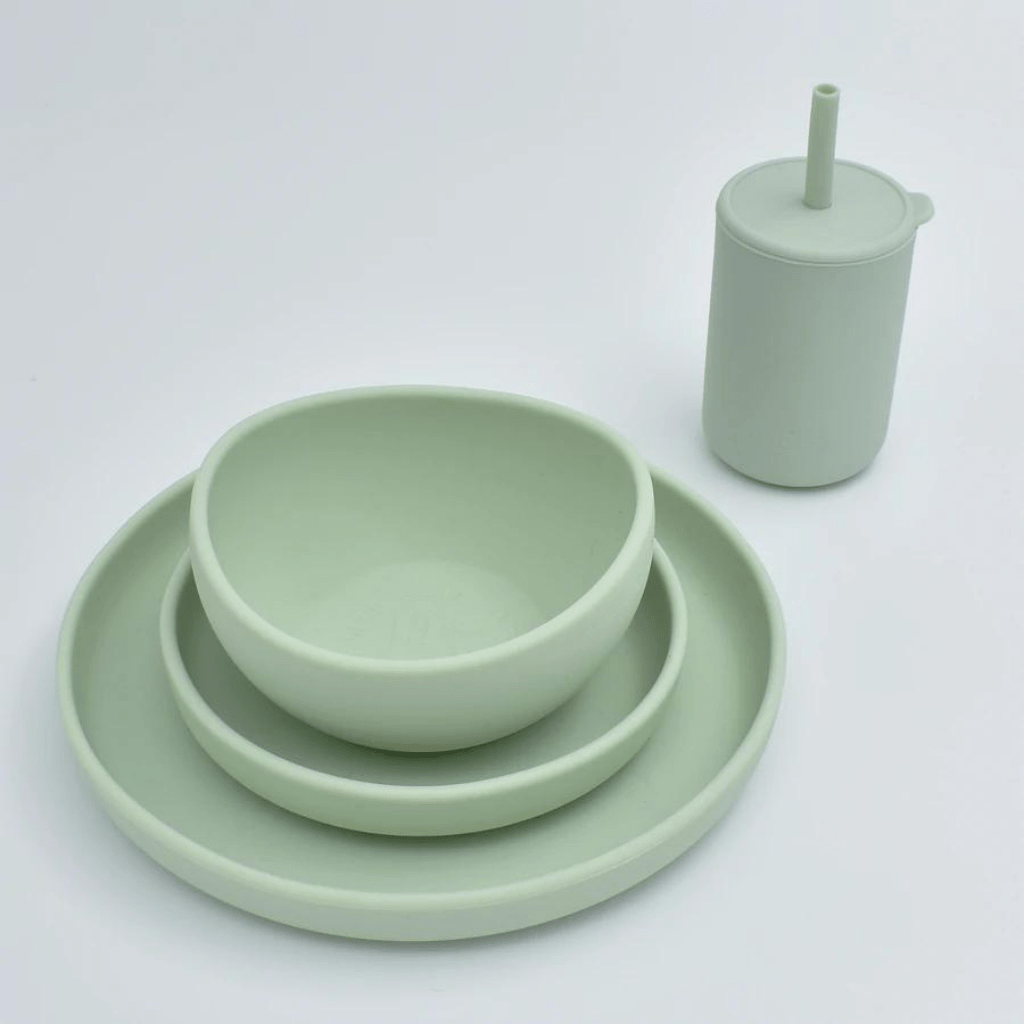 Petite-Eats-Premium-Silicone-Tableware-Set-Pistachio-Set-Naked-Baby-Eco-Boutique