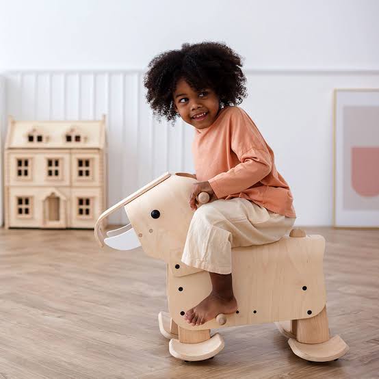 Plan Toys Walking Elephant - Naked Baby Eco Boutique