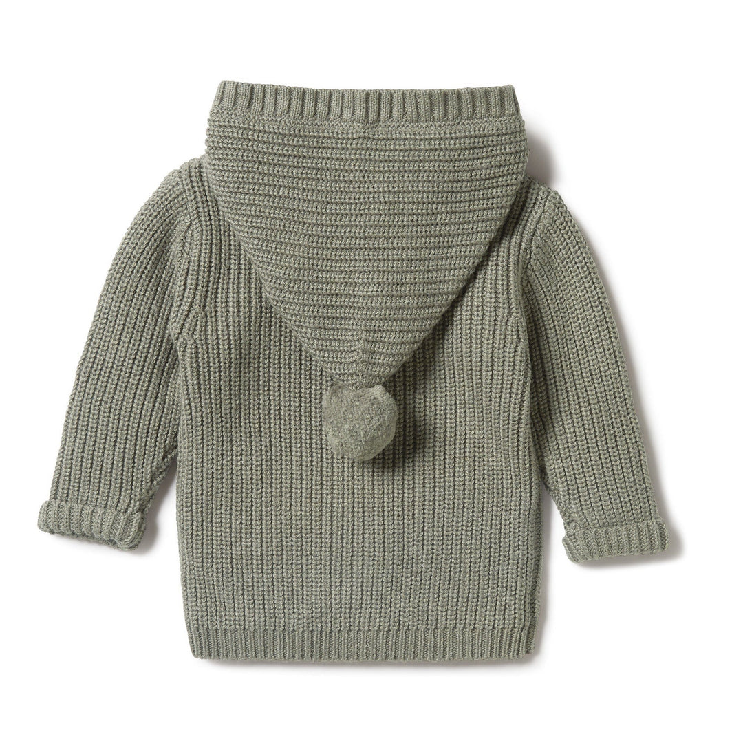 Wilson-and-Frenchy-Knitted-Jacket-with-Pom-Pom-Shadow-Back-View-Naked-Baby-Eco-Boutique