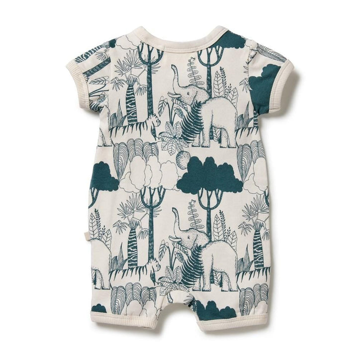 Wilson & Frenchy Organic Boyleg Zipsuit (Multiple Variants) - Naked Baby Eco Boutique