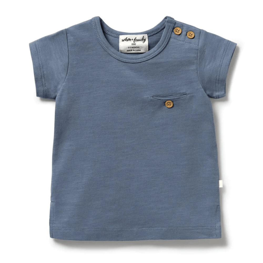 Wilson-and-Frenchy-Organic-Cotton-Pocket-Tee-Stone-Naked-Baby-Eco-Boutique