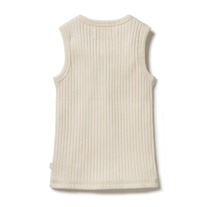 Wilson & Frenchy Organic Rib Singlet (Multiple Variants) - Naked Baby Eco Boutique