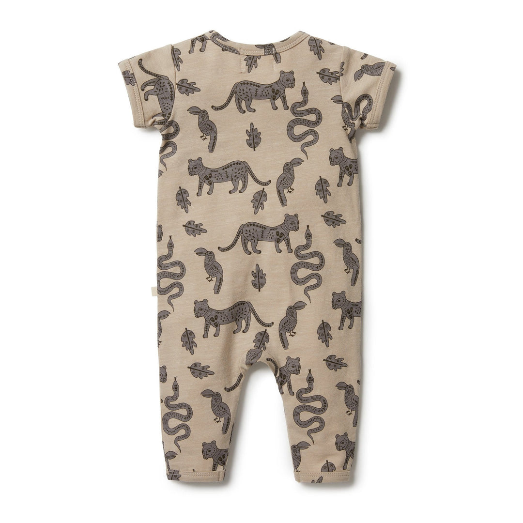 Wilson & Frenchy Organic Slub Zipsuit (Multiple Variants) - Naked Baby Eco Boutique