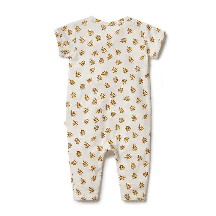 Wilson & Frenchy Organic Slub Zipsuit (Multiple Variants) - Naked Baby Eco Boutique