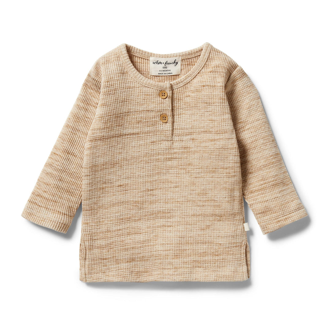 Wilson-and-Frenchy-Organic-Waffle-Henley-Top-Fog-Fleck-Naked-Baby-Eco-Boutique