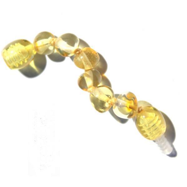 Lemon Bambeado Baby Baltic Amber Extension Piece - Naked Baby Eco Boutique