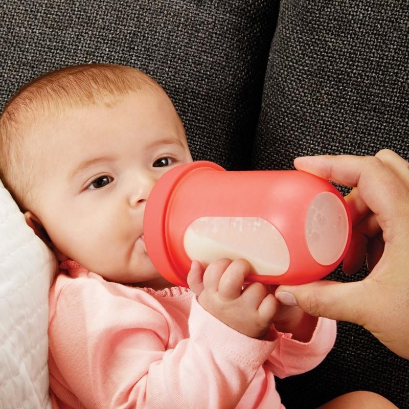 Boon NURSH Silicone Baby Bottle - Single - Naked Baby Eco Boutique