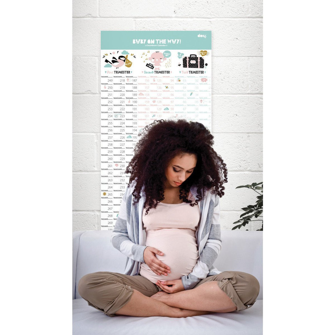 DOIY Baby On The Way Calendar - Naked Baby Eco Boutique