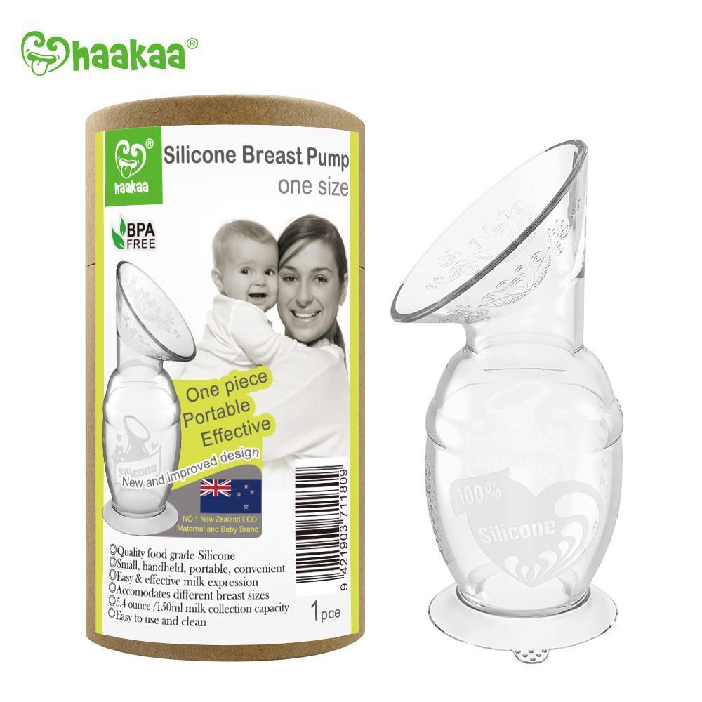 100 ml Haakaa Silicone Breast Pump - Suction Base - Naked Baby Eco Boutique