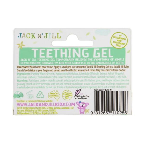 Jack N' Jill Natural Teething Gel - Naked Baby Eco Boutique