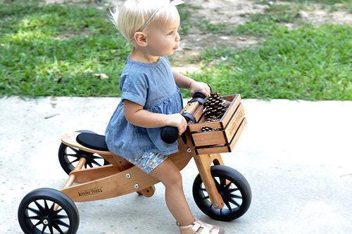 Kinderfeets Tiny Tot Tricycle + Balance Bike (Multiple Variants) - Naked Baby Eco Boutique