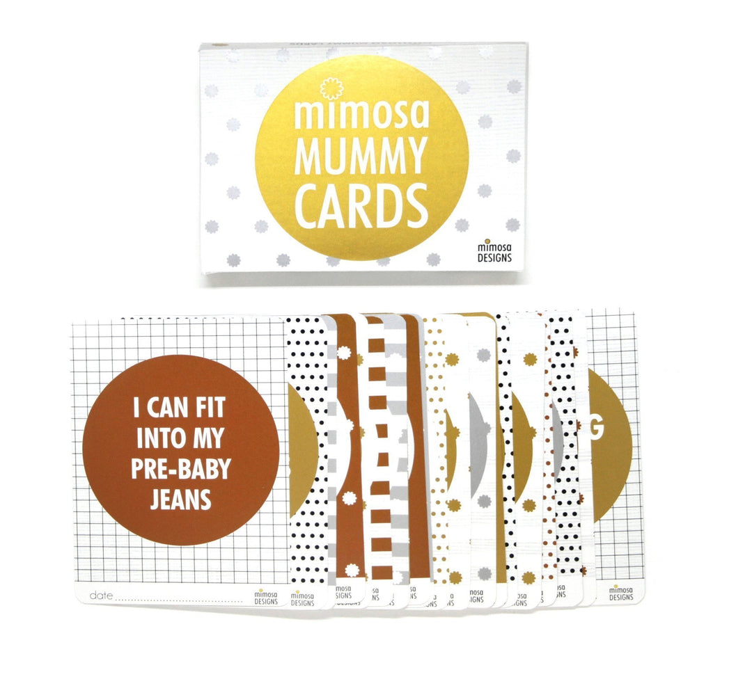 Mimosa Designs Mummy Milestone Cards - Naked Baby Eco Boutique